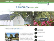 Tablet Screenshot of meadoweventpark.com